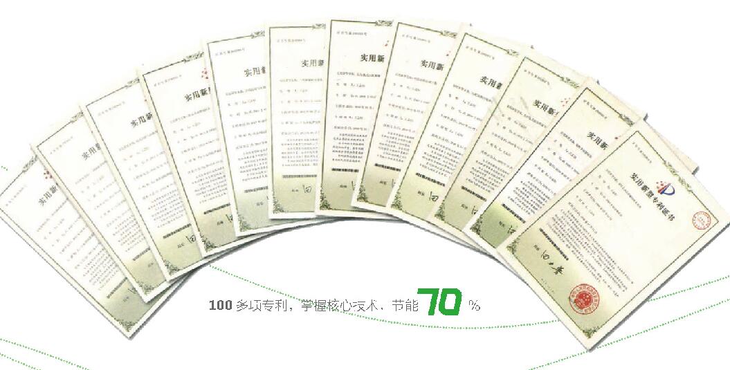 100 多项专利